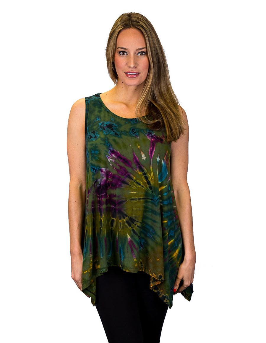 Full Tie Dye Relaxed Tank