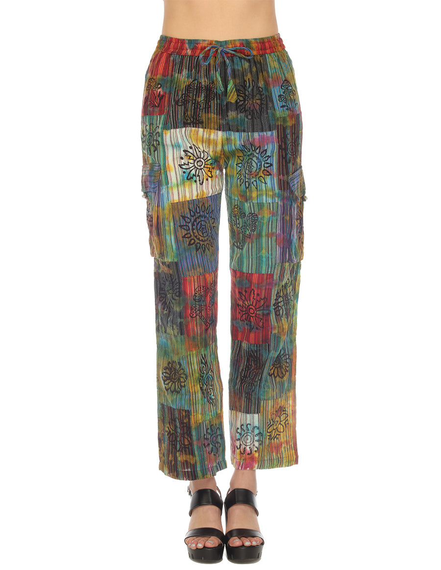 Tie Dye Patch Women's Trouser