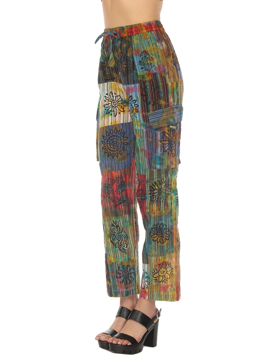 Tie Dye Patch Women's Trouser