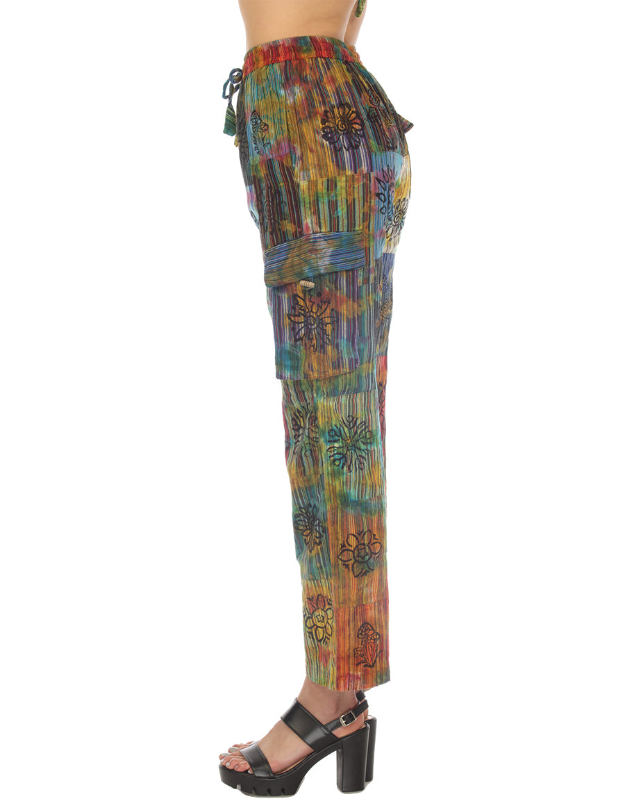 Tie Dye Patch Women's Trouser