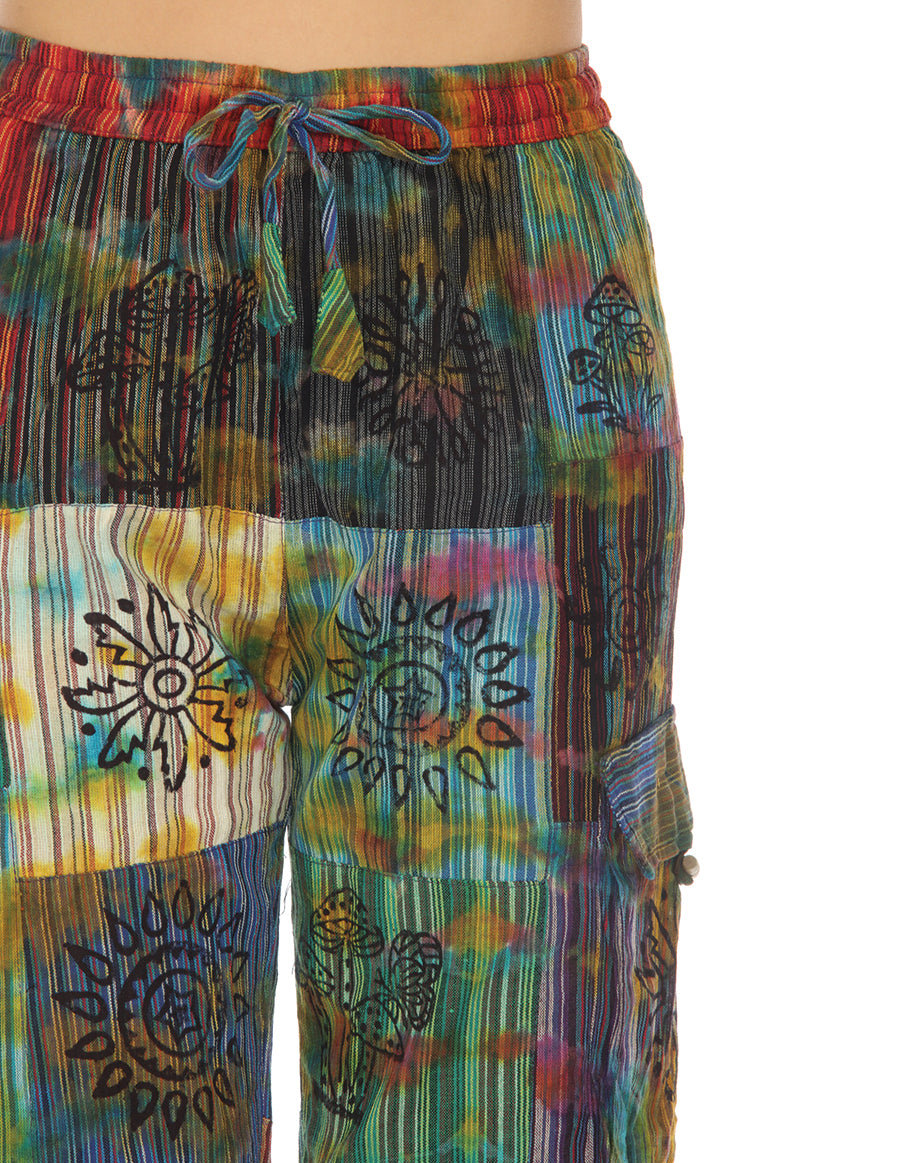 Tie Dye Patch Women's Trouser