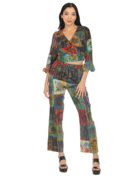 Tie Dye Patch Women's Trouser