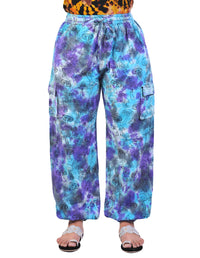 Tie Dye Mushroom Print Joggers