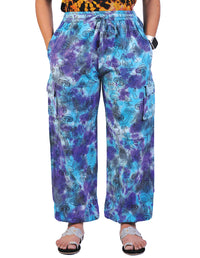 Tie Dye Mushroom Print Joggers