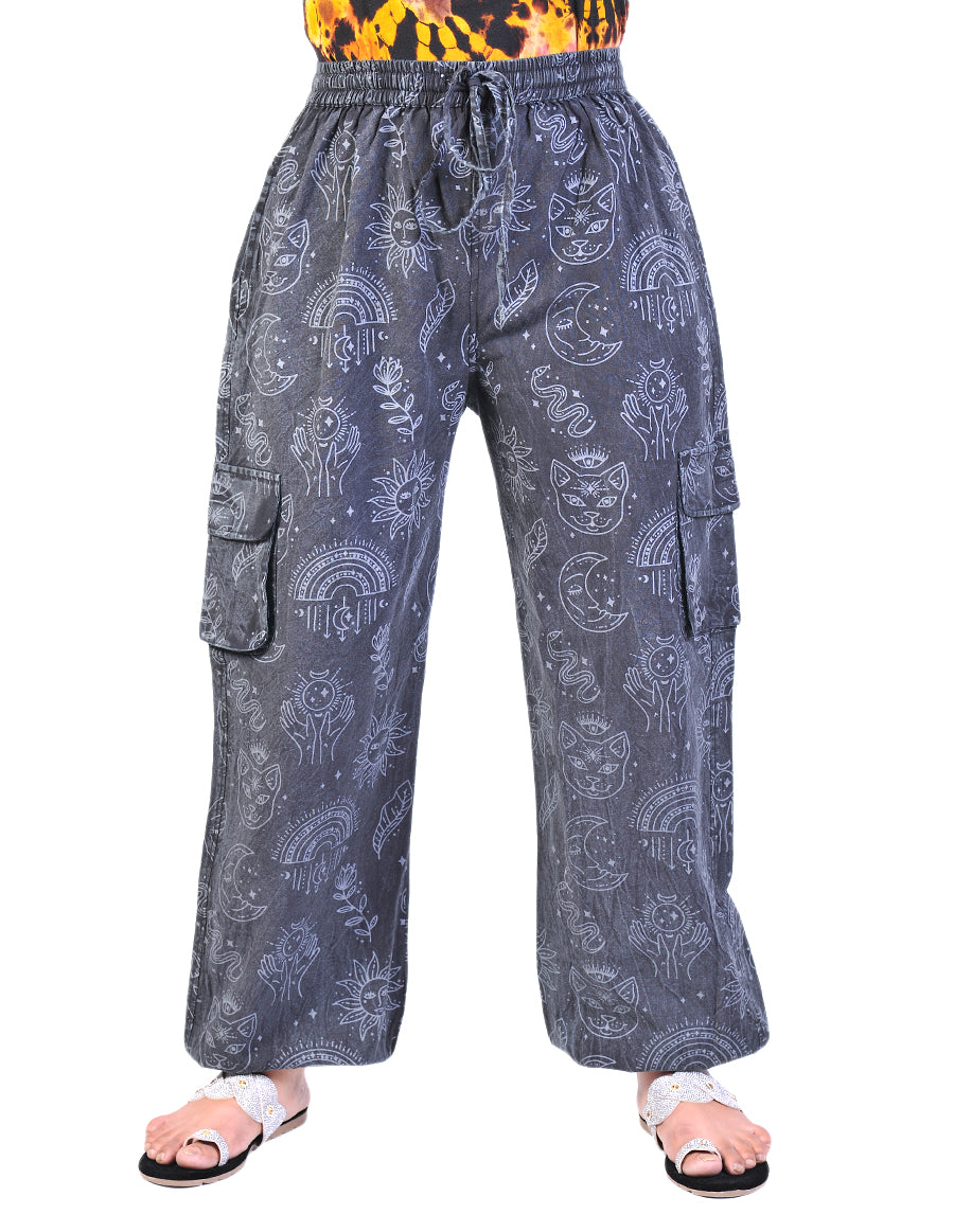 Hand Printed Joggers