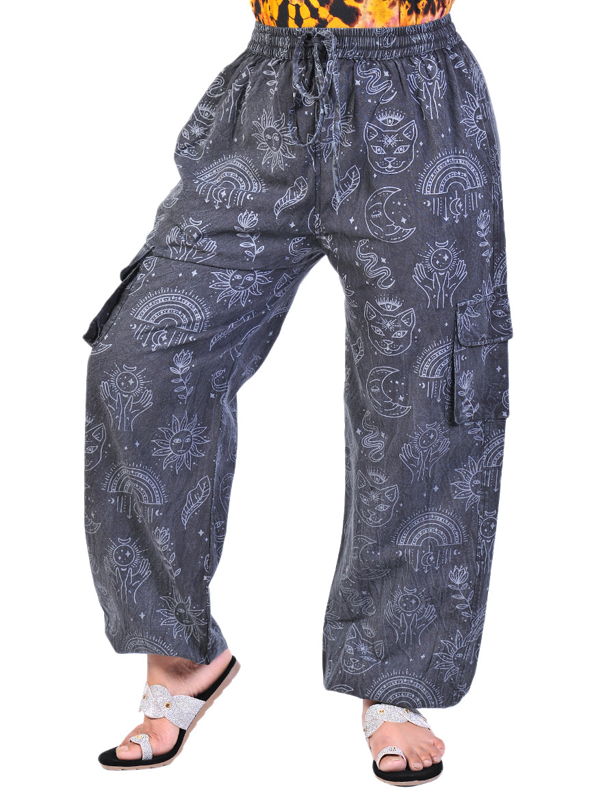 Hand Printed Joggers