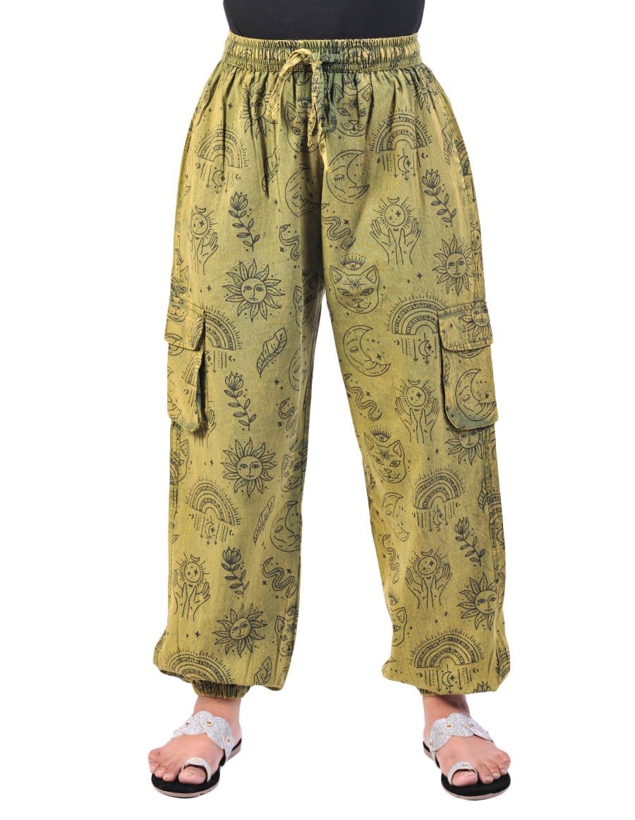 Hand Printed Joggers
