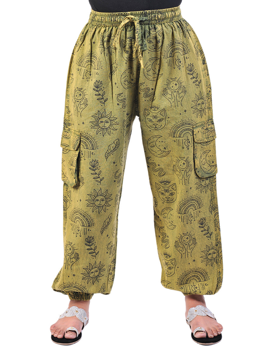 Hand Printed Joggers