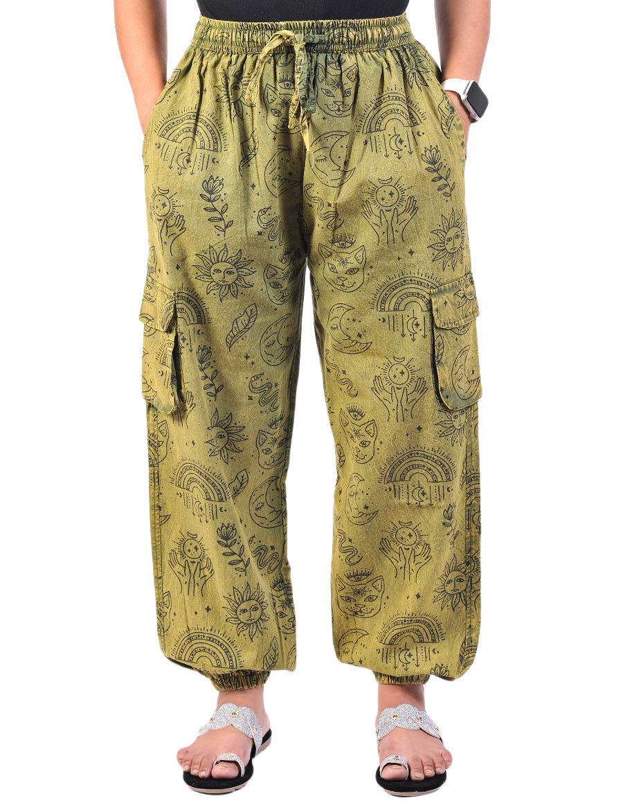 Hand Printed Joggers