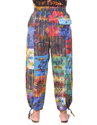 Patch 3/4 Tie Dye Women's Trouser