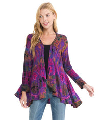 Full Tie-Dye Cardigan