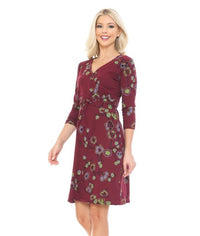 Flower Print Cotton Tunic Dress