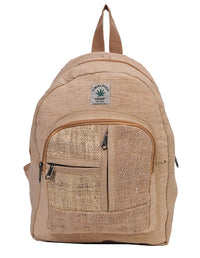 Natural Hemp and Cotton Backpack