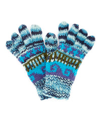 Wool Multi Color Gloves