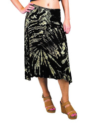 Tie Dye Flare Skirt