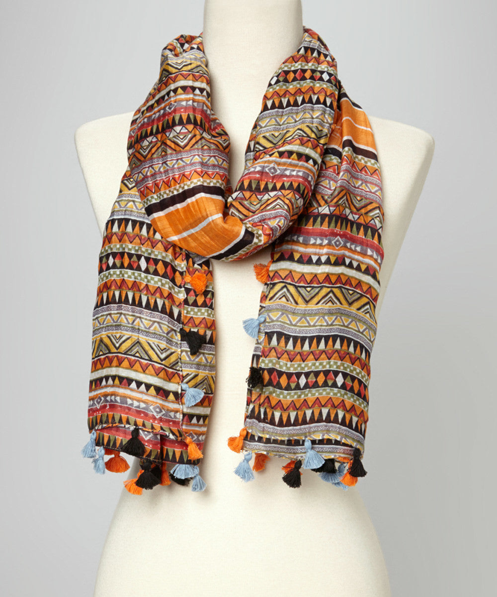 Tribal Tassle Scarf