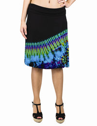 Tie Dye Straight Skirt