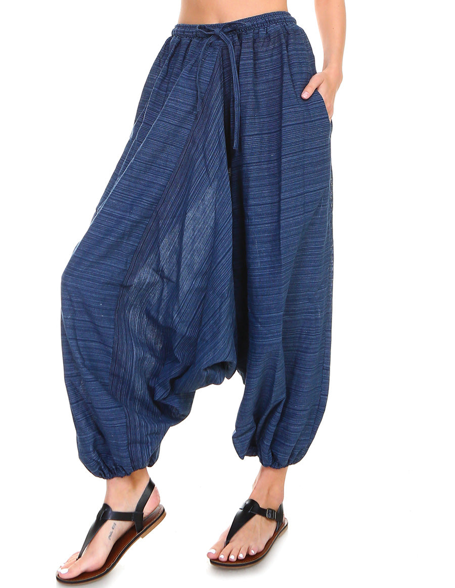 Cotton Harem Pants