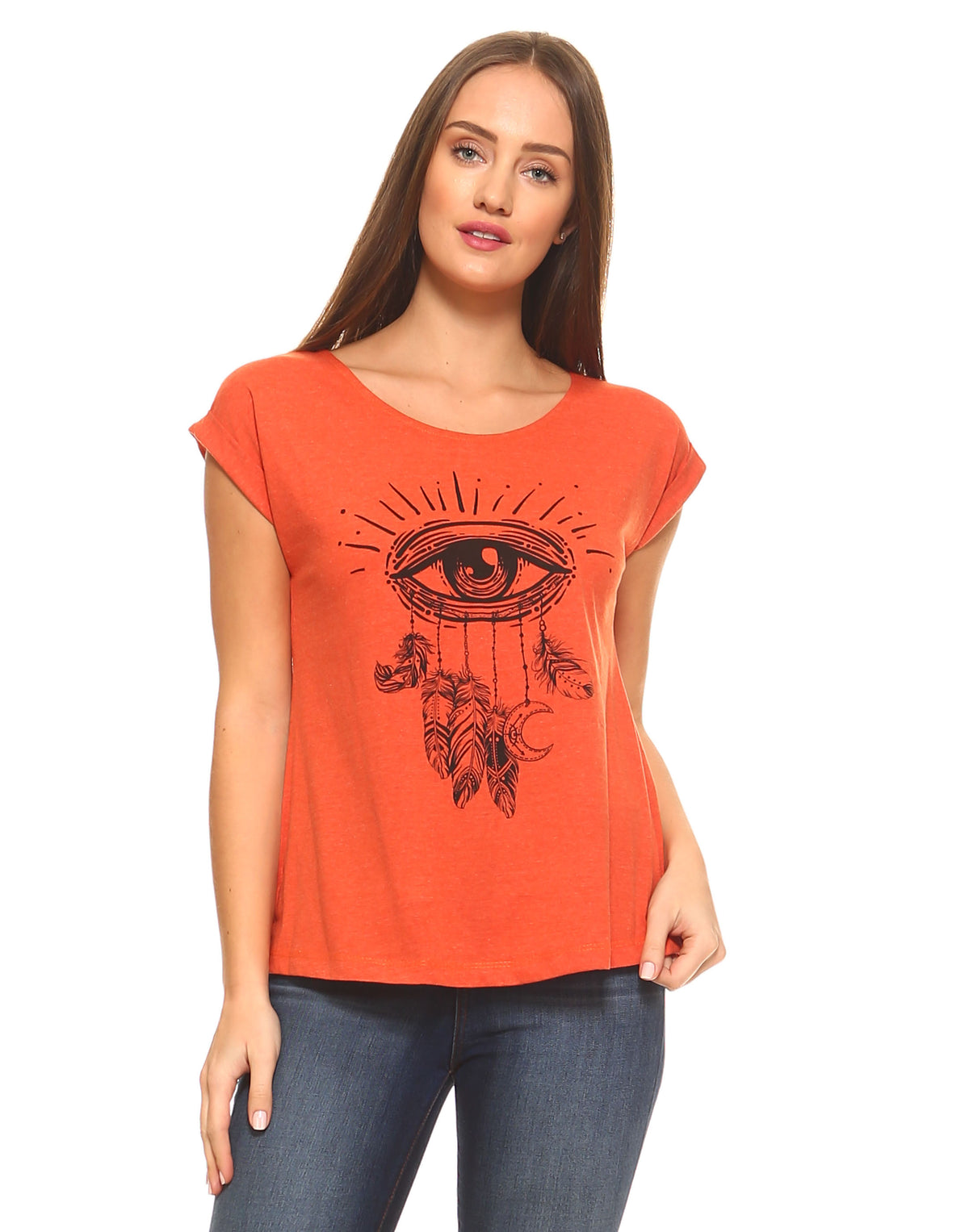 Dreamy Eye Print T-Shirt