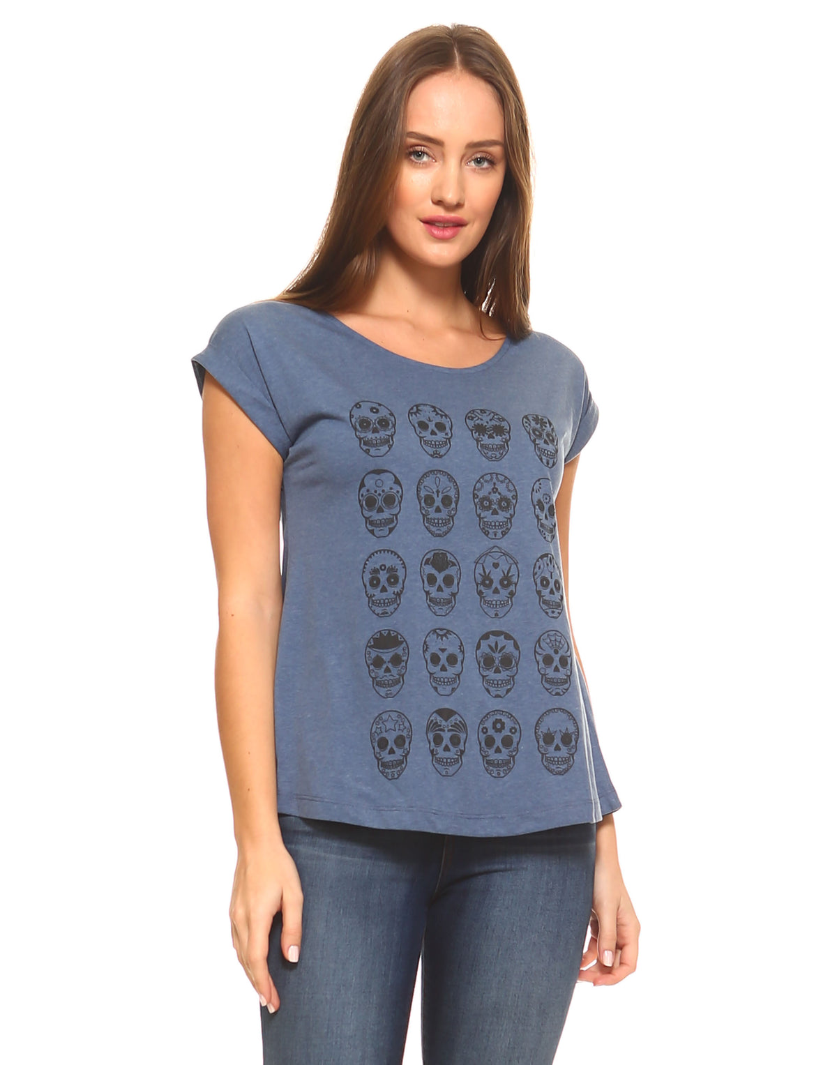 Skull Print T-Shirt