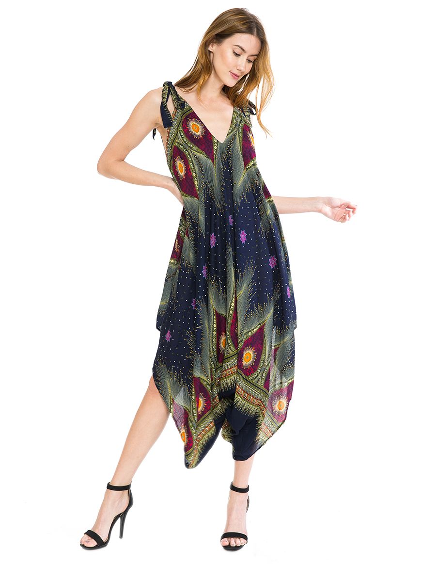 Lightweight Floral Jumpsuit