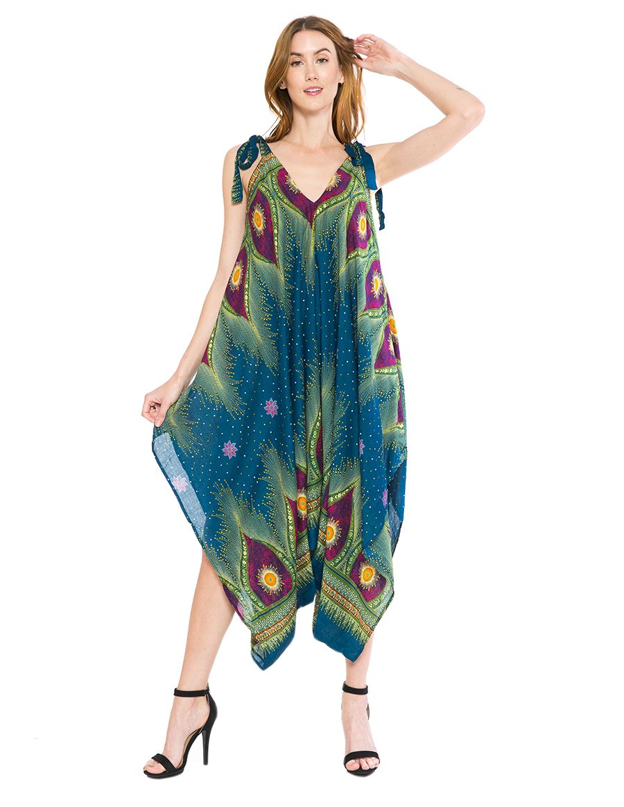 Lightweight Floral Jumpsuit