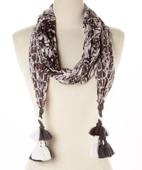 Cotton Tassle Scarf