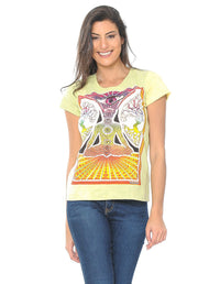 Meditative State Chakra Cotton Tee  by No Time