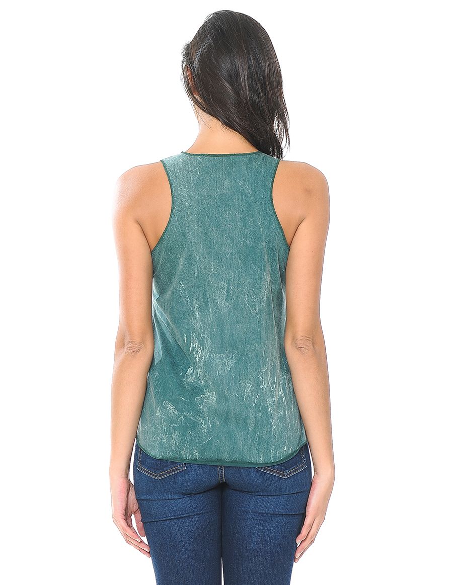 Silver Mandala Tank