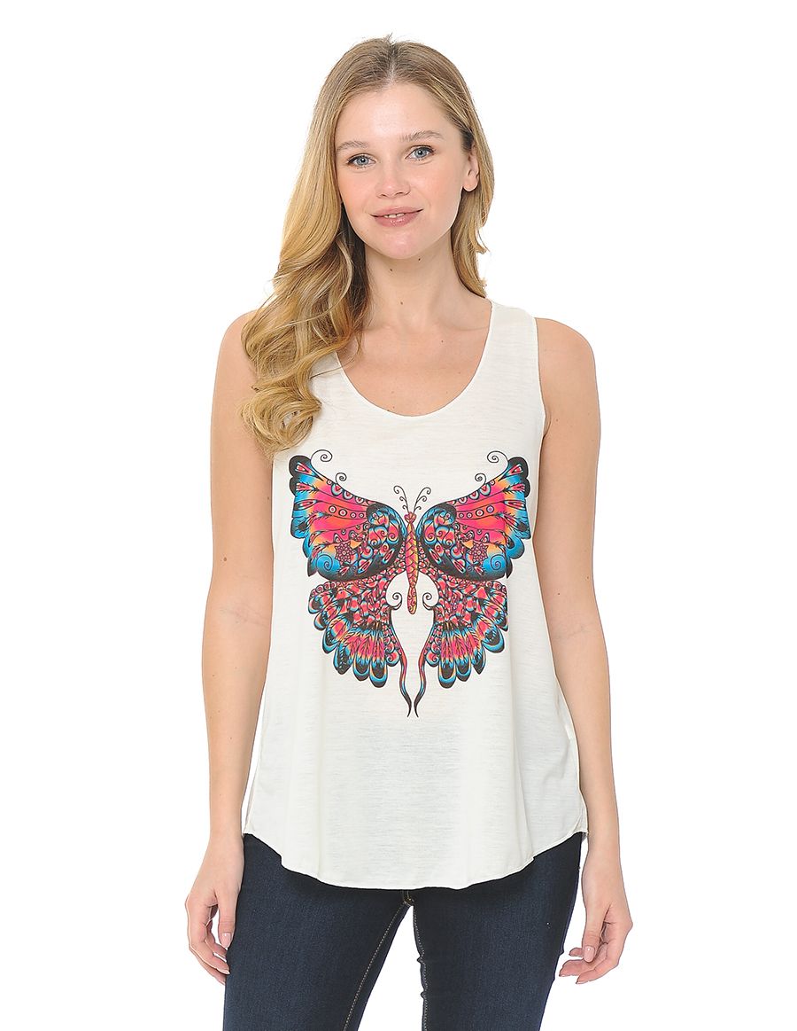 Retro Butterfly Tank